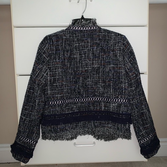 Frayed Edge Tweed Blazer - Picture 2 of 7